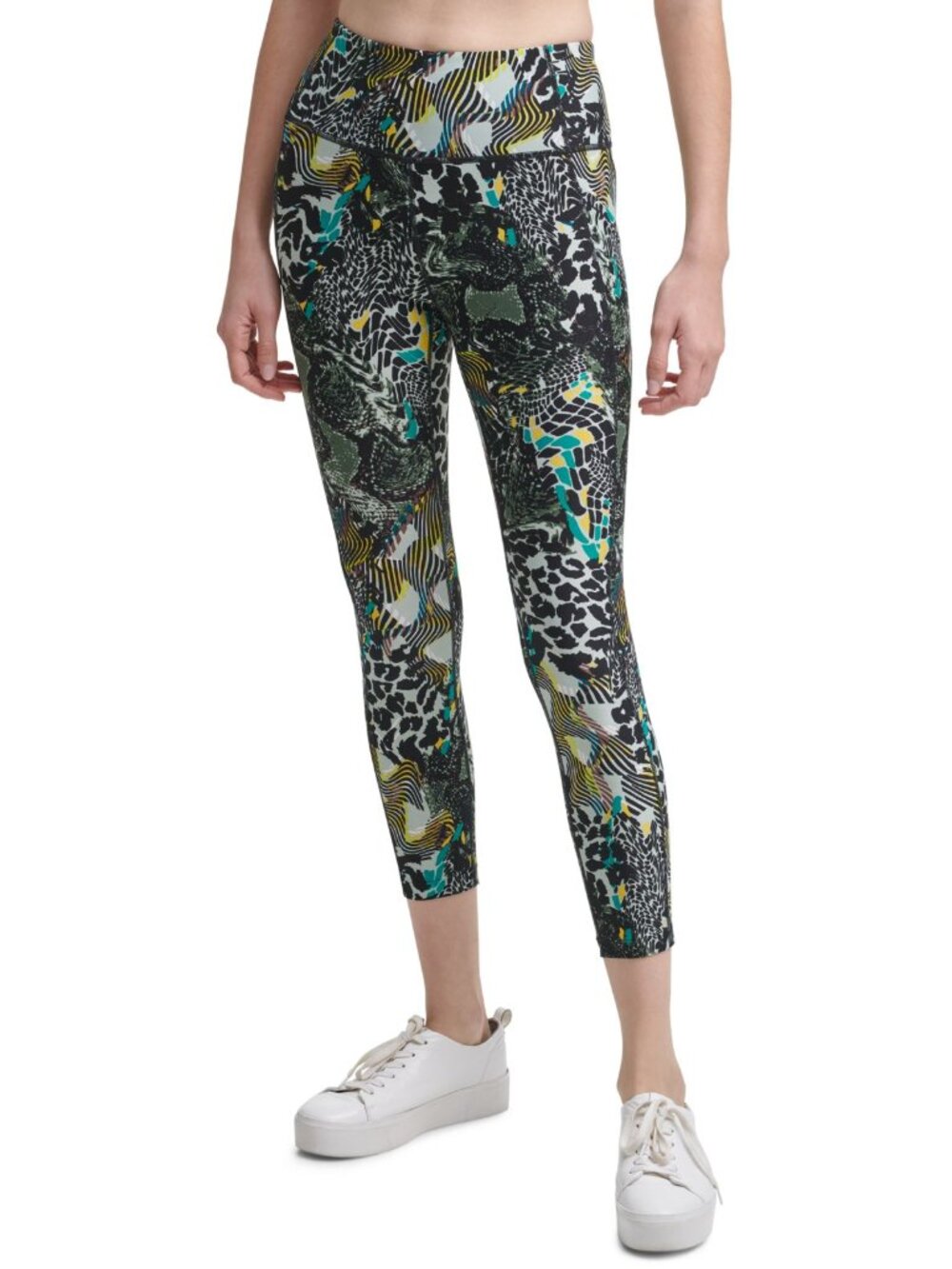 Calvin Klein Womens Performance Printed Leggings